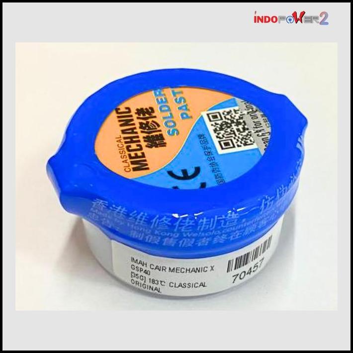 GRATIS ONGKIR TIMAH CAIR SOLDER PASTA MECHANIC 35GR TIMAH CAIR XGSP 40 