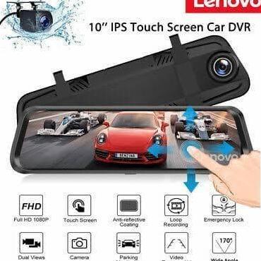 Lenovo V7 Plus + Dual Camera Dashcam Car DVR Camera Mobil