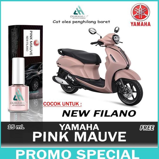 CAT OLES PENGHILANG BARET MOTOR PINK MAUVE YAMAHA ALL NEW FILANO