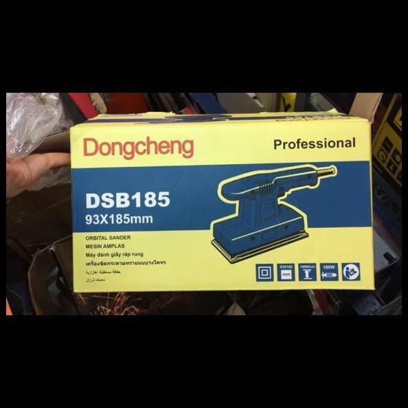 TERBARU ORBITAL SANDER / MESIN AMPLAS KAYU BESI TEMBOK DSB 185 DONGCHENG 