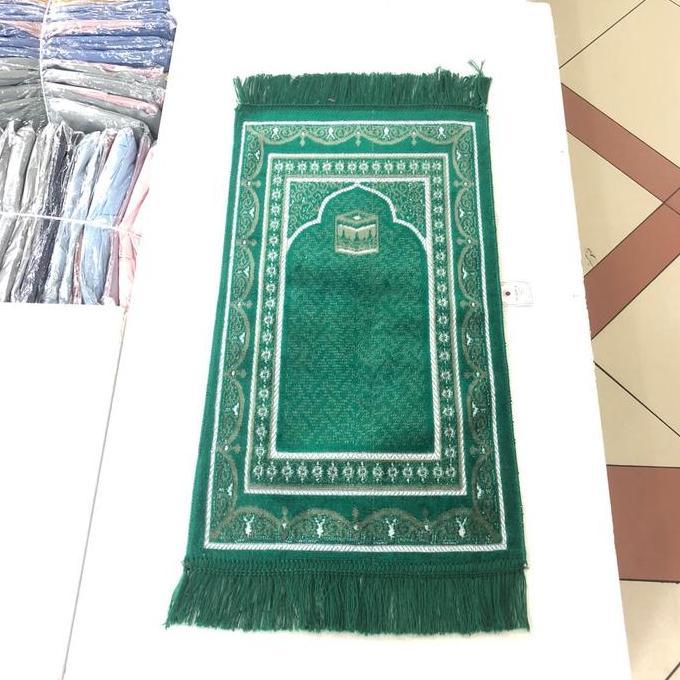 Murah PAKET HEMAT 20pcs Sajadah turki ukuran mini/sajadah muka/sajadah sangat cocok buat oleh2 haji 
