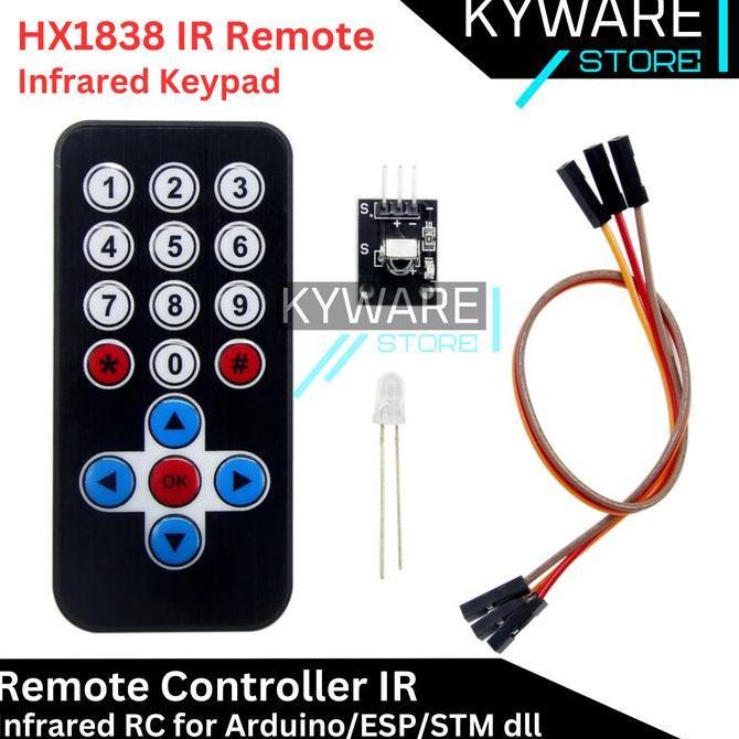 KUSUMORO KYWARE HX1838 Infrared IR Remote Control Module Controller Wireless HX 1838 RC RX TX