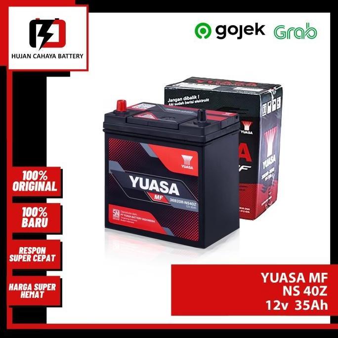 Grosir Aki Mobil Yuasa Mf Ns40Z / Ns-40-Z / Ns 40 Z - Aki Toyota Agya Trd