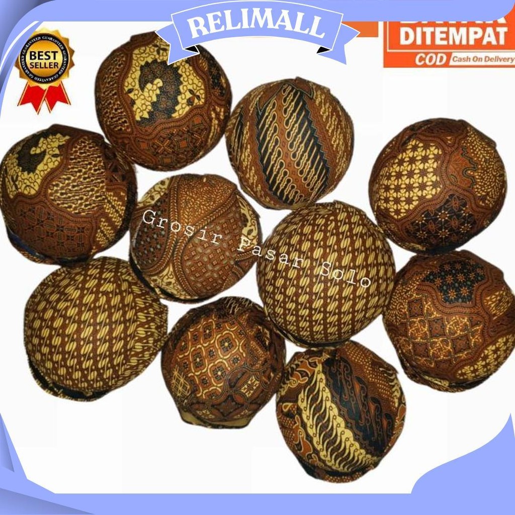 Blangkon Solo Jebeh Batik / Blangkon Solo / Blangkon Anak / Blangkon Dewasa Sale