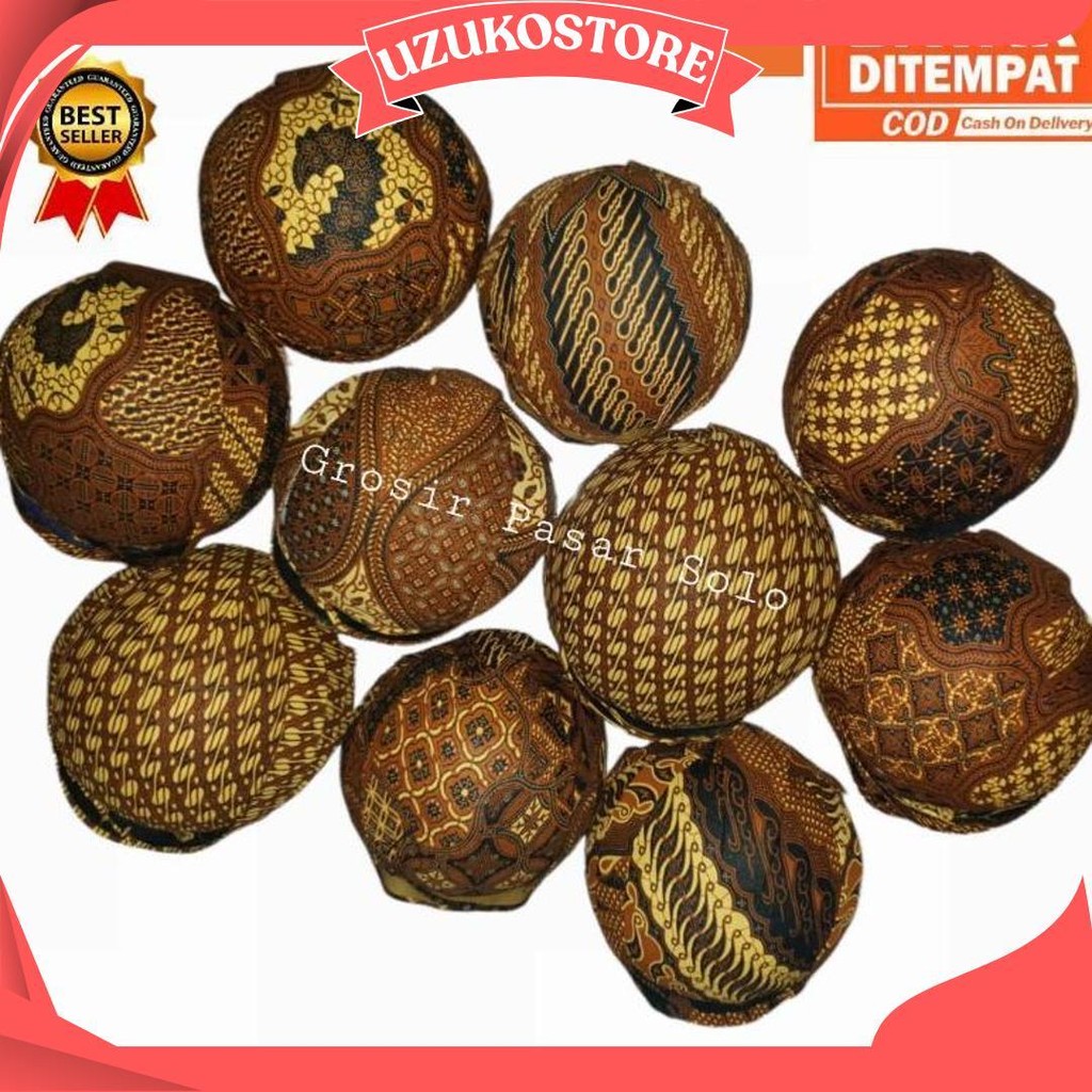 Blangkon Solo Jebeh Batik / Blangkon Solo / Blangkon Anak / Blangkon Dewasa Cod