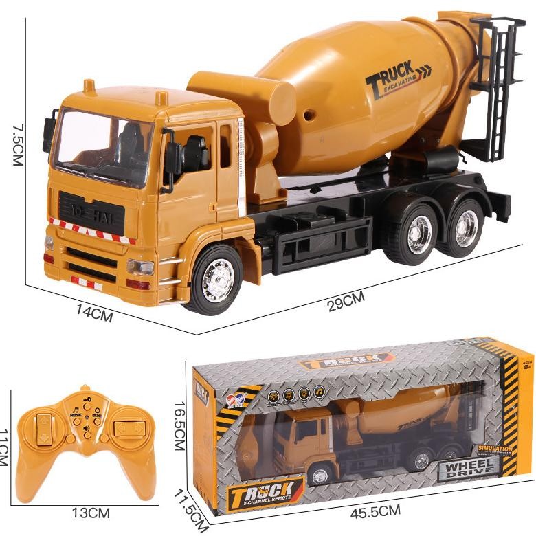 Truck Molen Remote Control Truck Molen Mainan Truck Molen Rc Truk Molen Mainan Anak Truk Molen Besar