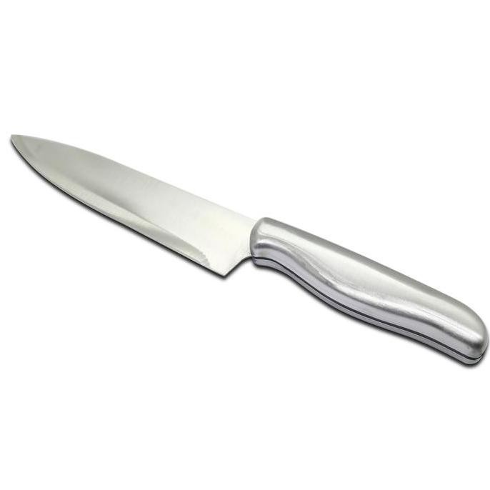 Solingen Pisau Utility Knife Stainless Steel - Silver
