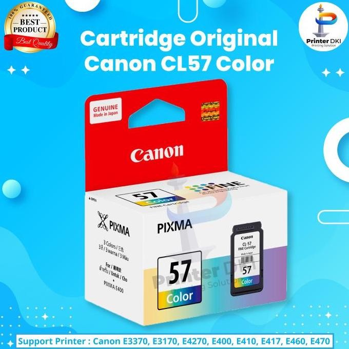 Cartridge Tinta Canon CL57 CL 57 Color Printer E3170 E3177 E400 E410