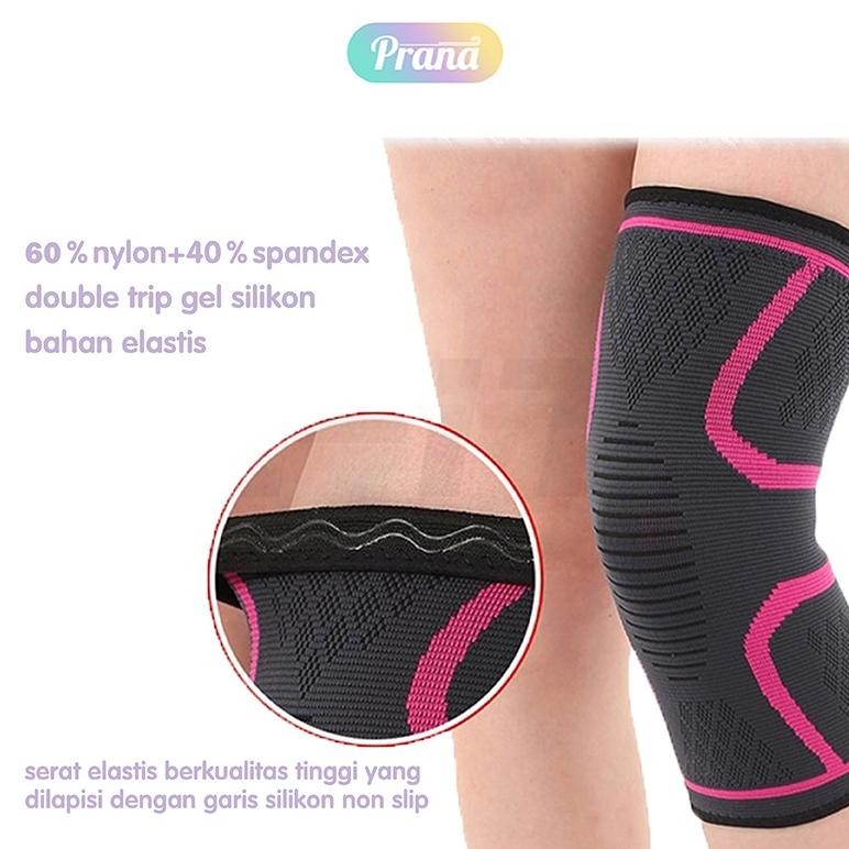 Bf888S Prana Knee Support Sleeve Pad Wrap Deker Lutut Menghindari Cedera Saat Kaki /Leg Guard Pn-Fba
