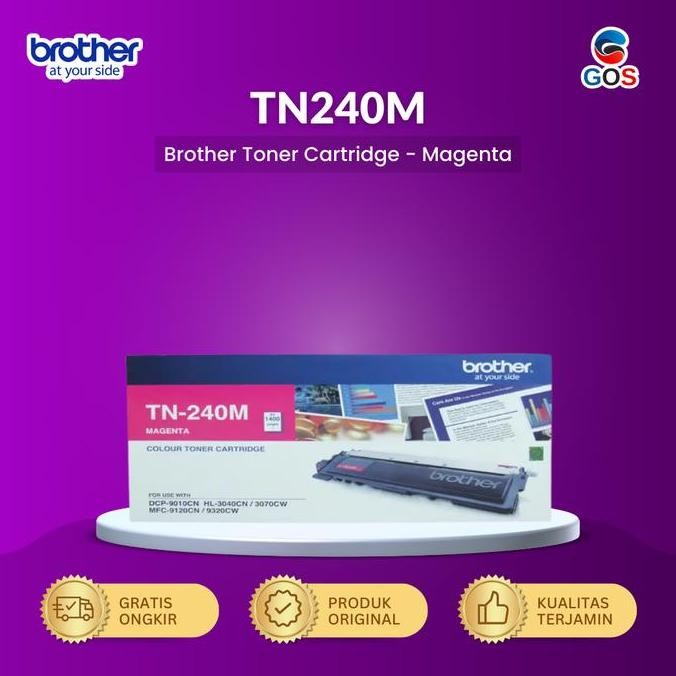BROTHER Toner TN240 Original Magenta TN 240