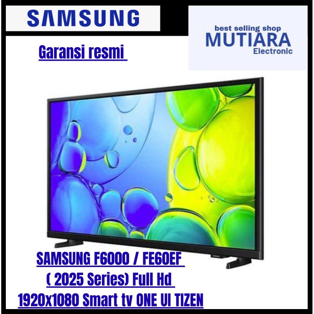 SAMSUNG 43FE60EF / 43F6000 / 43FE60EFKXXD / 32HE50EF FULL HD SMART TV 43 INCH 2025 series