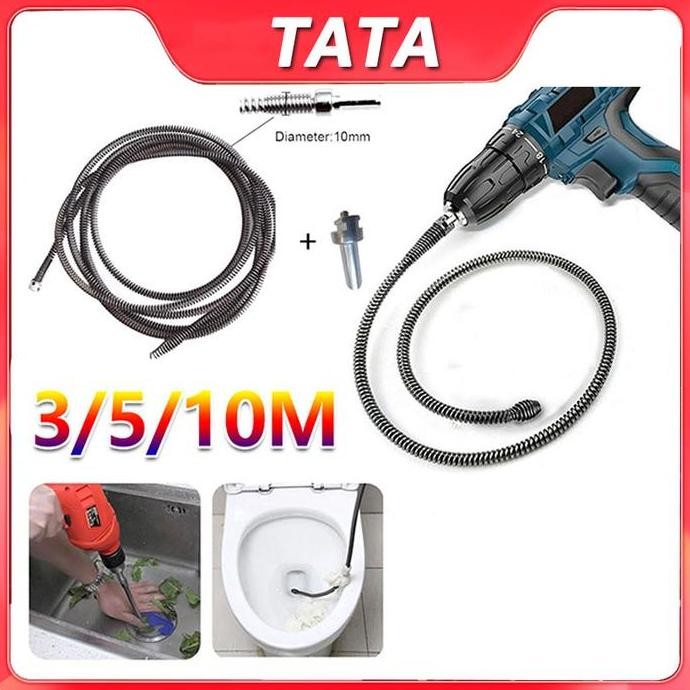 MAHITO- Pipe Cleaner Stag Pembersih Saluran Pipa Mampet Sumbat Tersumbat Drain Pipe Cleaner Manual 5