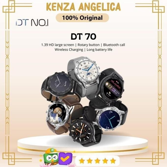 Awafash- DT NO 1 DT70 Smart Watch - Dual Display Sporty 1.39-inch IPS Display