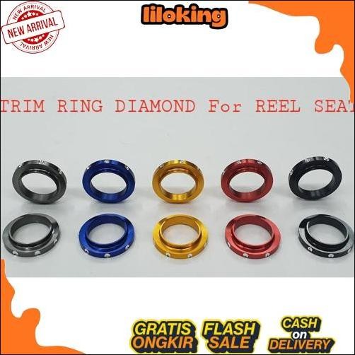 New WINDING CHECK WISH TRIM RING DIAMOND For REEL SEAT