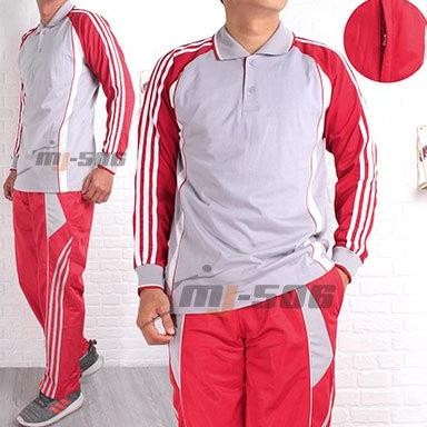 Stelan Training Kaos Olahraga Pria & Wanita Lengan Panjang