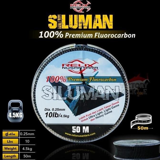 Leader Relix Nusantara Siluman 100% Premium Fluorocarbon
