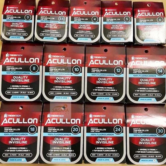 Senar Pancing Leader Acullon Leader Tridentech FlouroCarbon