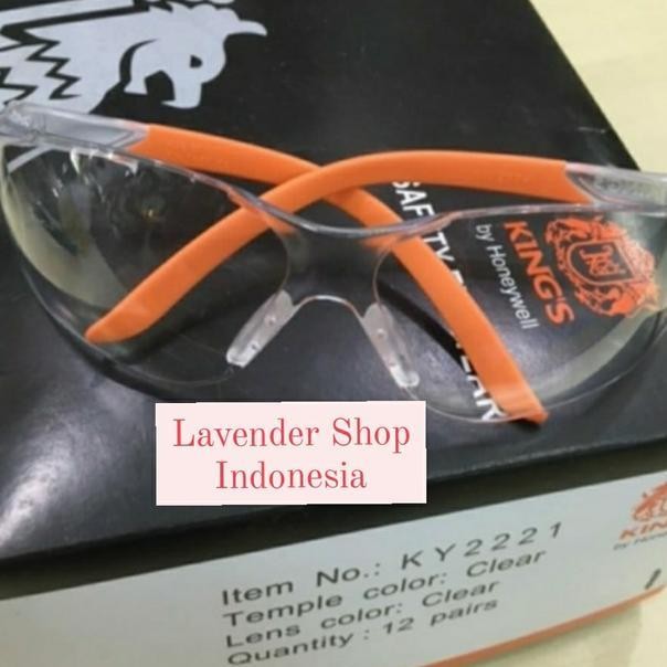 Kacamata Kings Ky 2221 Safety Clear Kings Ky 2221