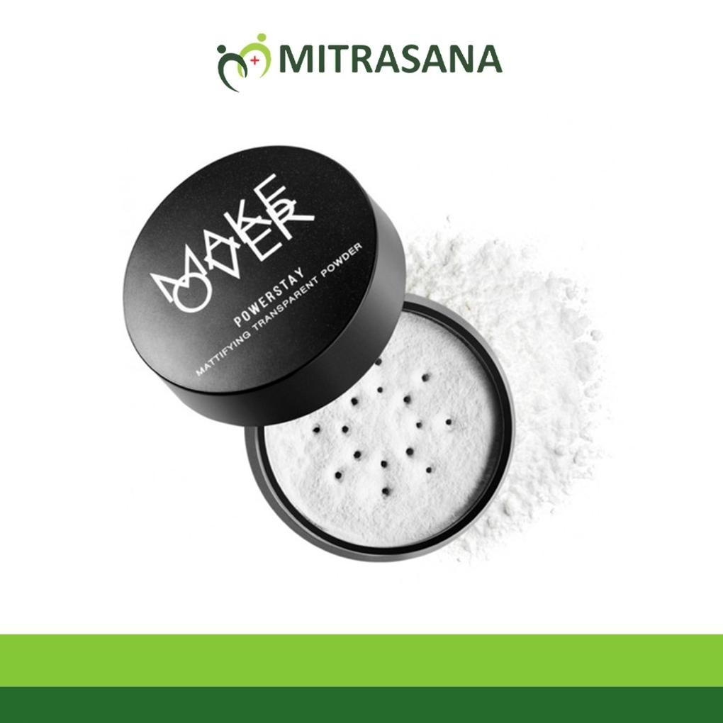 Make Over Powerstay Mattifying Transparent Powder 11 G - Bedak Tabur Original