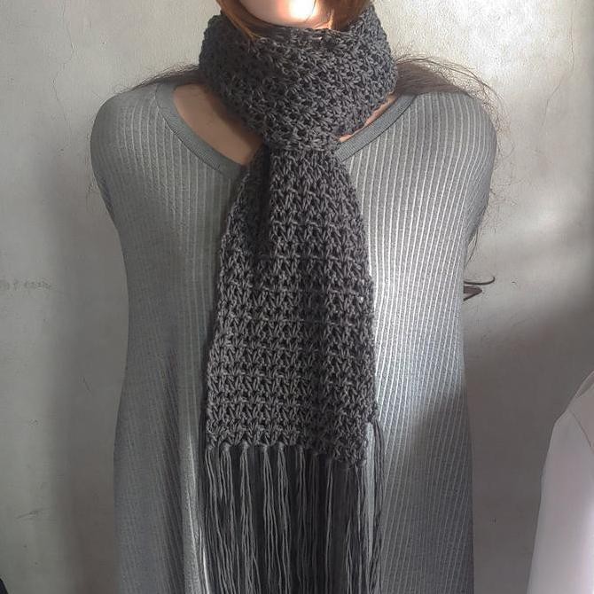 syal rajut handmade 0201