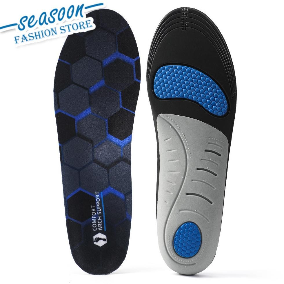 TERMURAH Sol Dalam Olahraga Ortopedi Alas Sepatu Penyangga Lengkung Kaki Ortopedi Bantalan Tumit Per