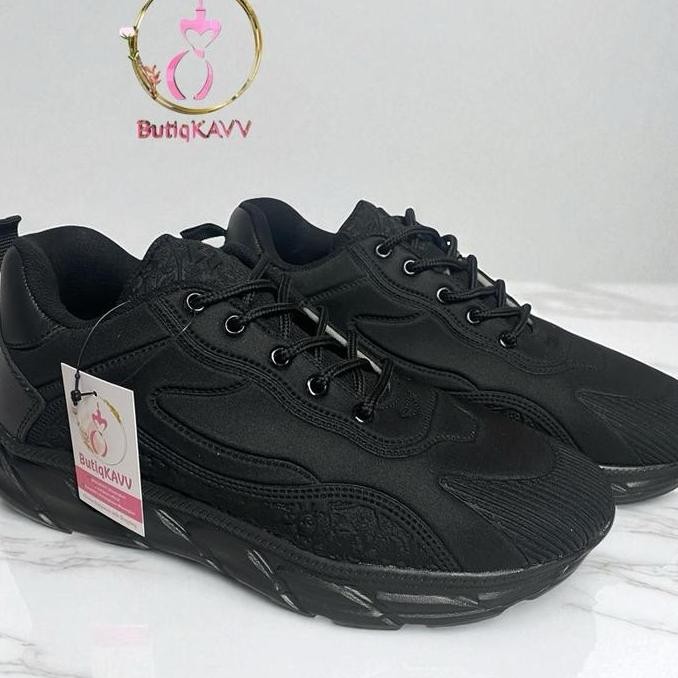 Sepatu Olahraga Bhayangkari Edition Full Hitam