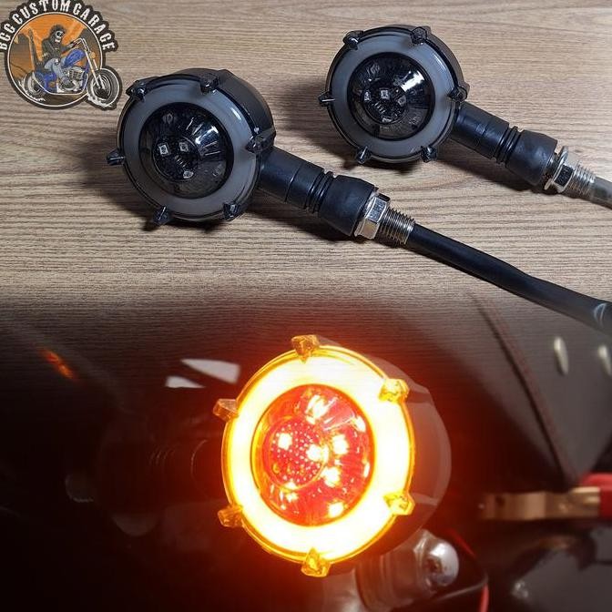 Sein LED DRL . Lampu Sein Motor Universal . Lampu sein Motor Custom XSR BENELLI W175
