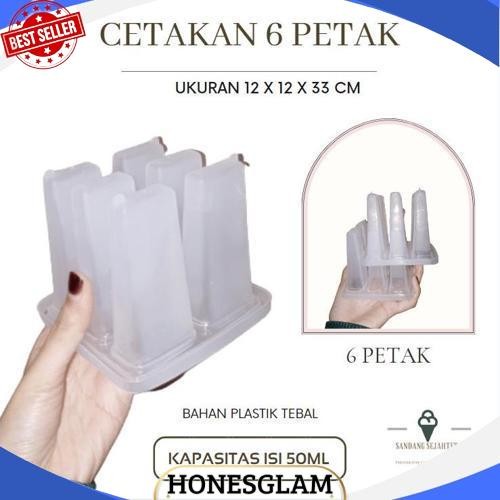 Ready Stock Cetakan es krim - Cetakan plastik loly 12 Slot, Jual Cetakan Es Krim