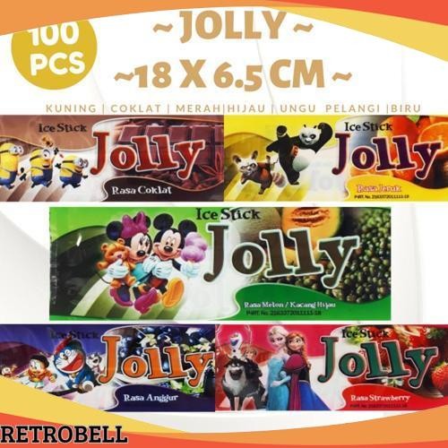 New Kemasan Es Krim Sti, Bungkus Es Krim Stik, Plastik Es Krim Stik TAYO