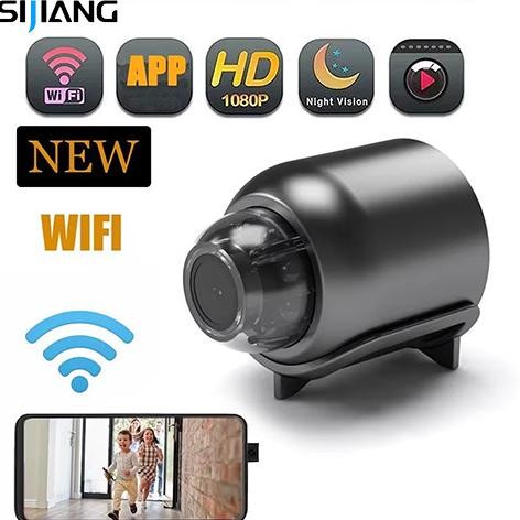 SIJIANG Pemotretan sudut super lebar CAMERA MINI WIFI HIDDEN CAMERA Pemotretan 4K HD CAMERA WIFI MIN