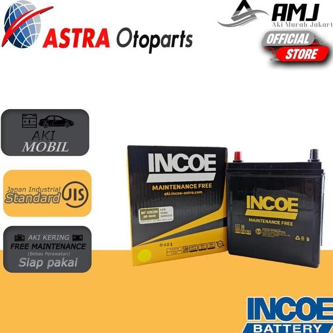* Incoe MF Astra Aki Mobil Suzuki Katana NS40 - 32Ah Aki Kering *