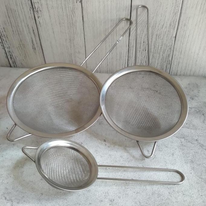 Saringan Ayakan 18 cm  Strainer Stainless Steel