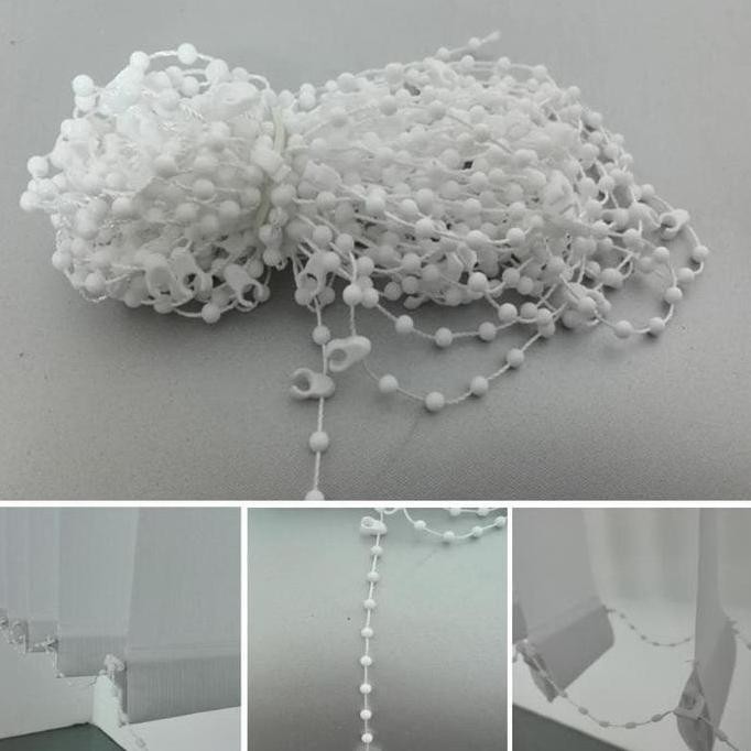 50 Meter Tali Rantai Bawah Kain Vertical Blind