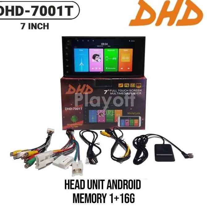 Head Unit Double Din Android 7 Inch DHD
