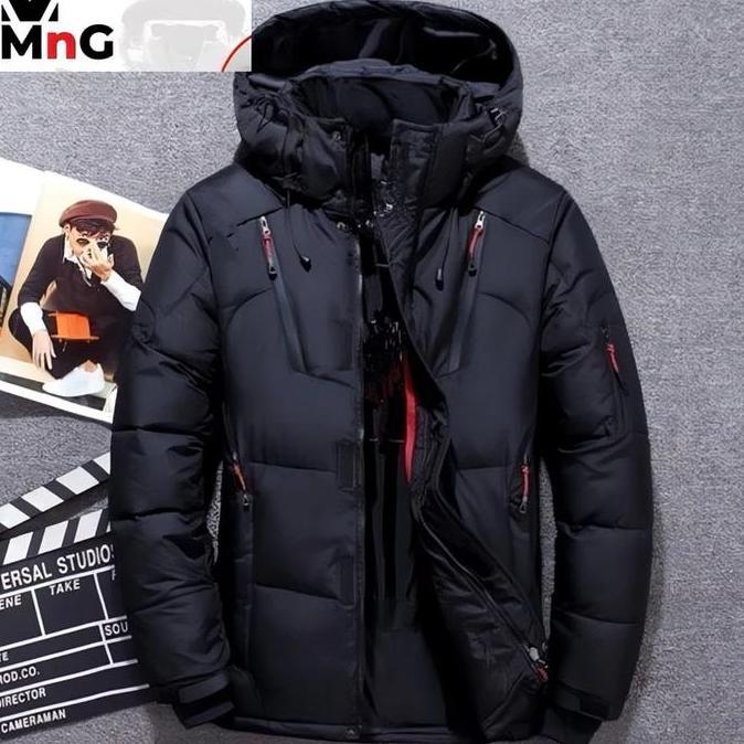 Eiger Official - Jaket Anti Air Tebal Pria Wanita Waterproof Windproof Winter Outdoor Puffer Tebal M