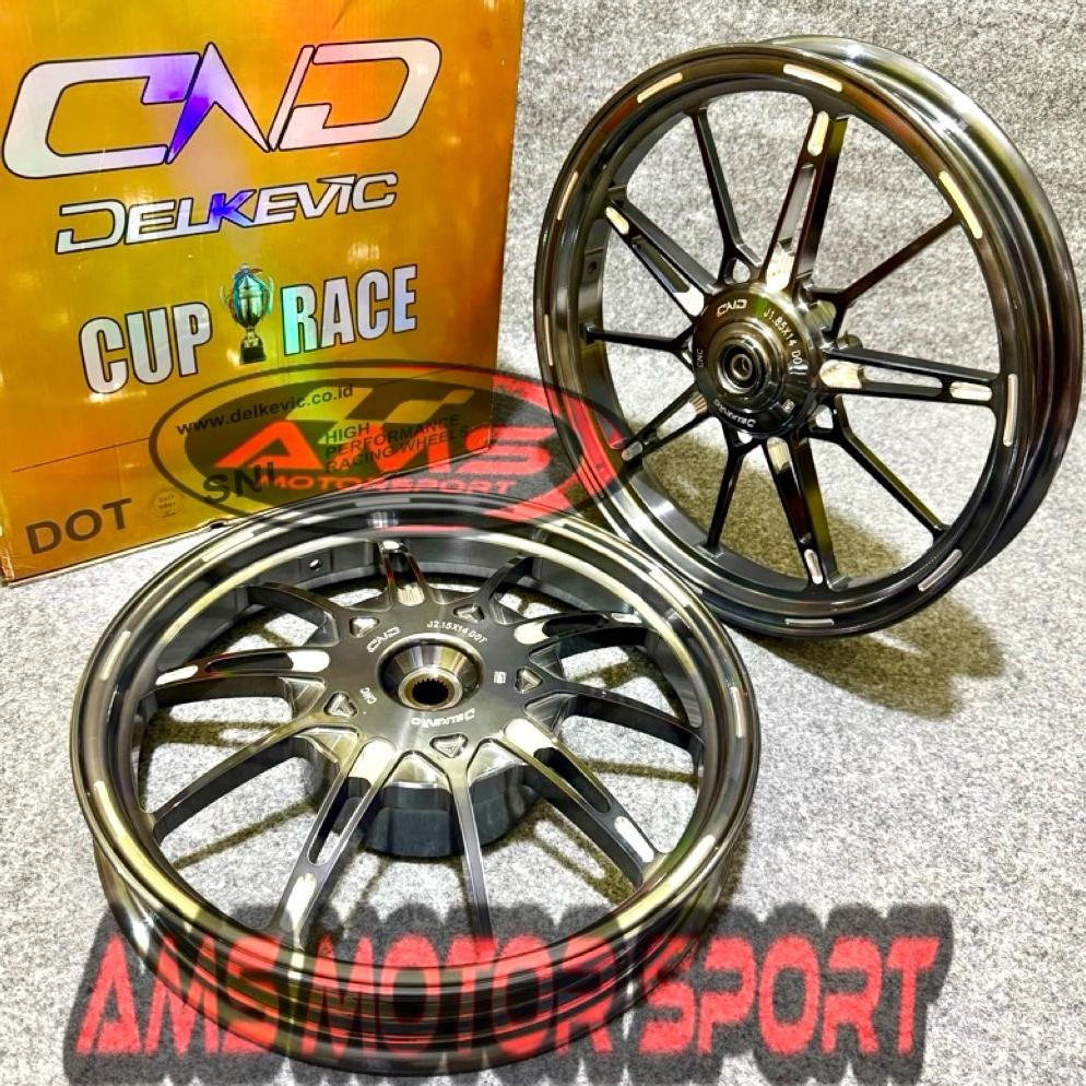 VELG DND DELKEVIC X SPEED 185x14 & 215x14 VARIO 125/150 VARIO 160Cbs BEAT SCOOPY STYLO CBS MIO SPORT