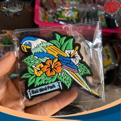 GROSIR Magnet Karet Tradisi Bali - Magnet Karet Barong Bali - Magnet Pulau Bali - Magnet Kulkas Bali