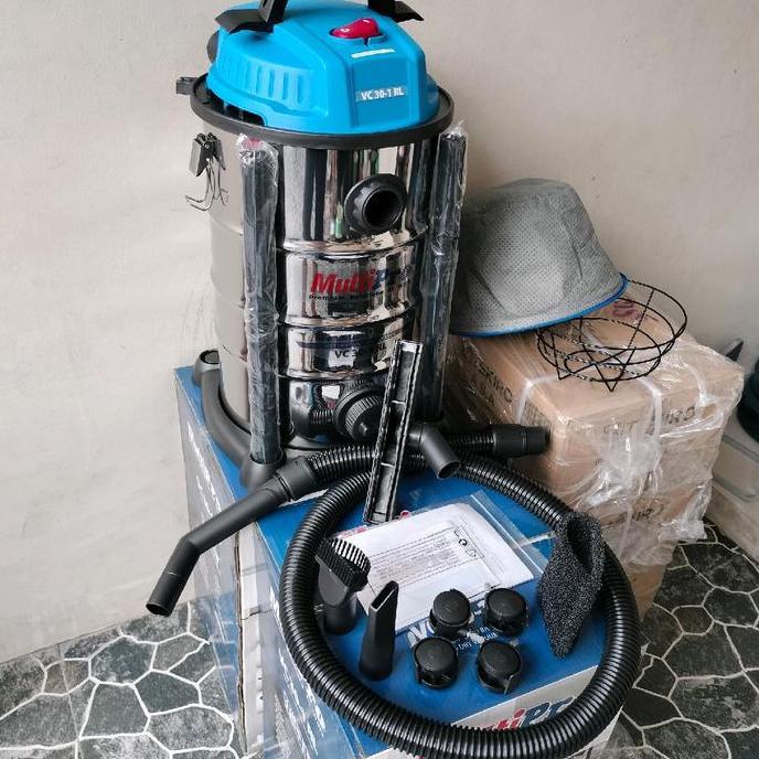 Vacuum Cleaner 30 Liter Multipro Vc 30-1 Rl Wet Dry Vakum Tabung Vc30 Basah Kering Mesin Sedot Debu 