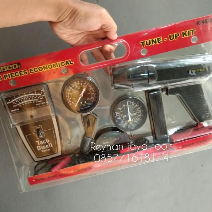 PROMO DISKON - alat tune up set 5 pcs TRISCO timing light untuk Mobil tool kit tuneup