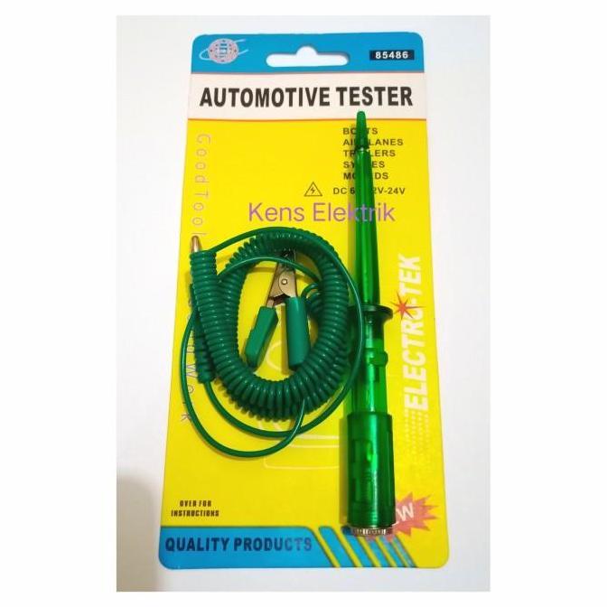 Tespen aki dc tespen aki bagus obeng test pen aki