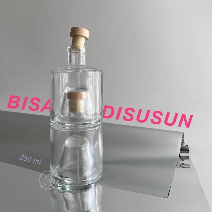 Botol kaca liquor STAC bottle - botol kaca liquor STAC