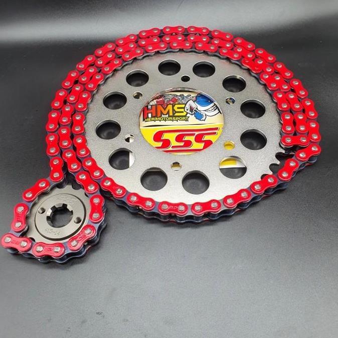 Gir Sss Ninja R / RR Rantai Osaki 415 Thailand / Gear Set Sss Ninja