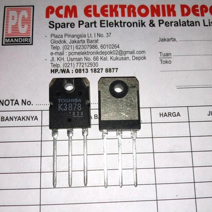 DI110 >> K3878 2SK3878 K 3878 2SK 2 SK3878 TOSHIBA Original Transistor TO247