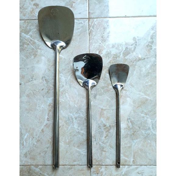 Bisa Cod Spatula Stainless/Sutil Stainless/Sutil Sedang /Sutil Besar/Sutil Jumbo ||