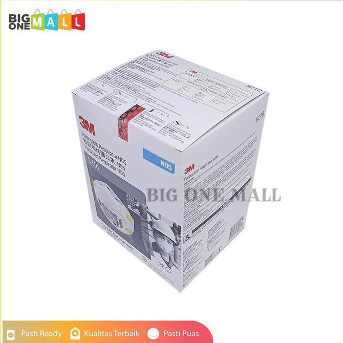 Masker 3M 8210, Masker 3M N95 8210 Box Segel, Masker N95 Bukan Kn95