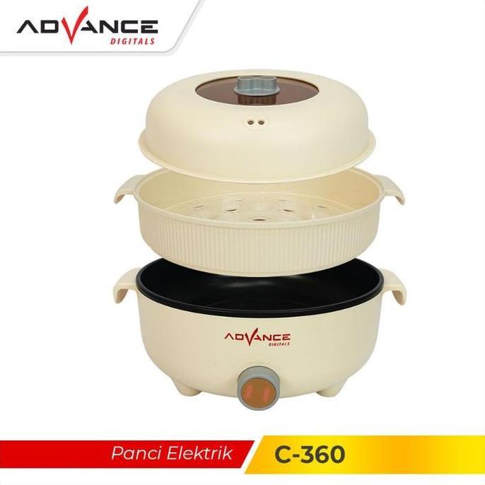 Advance Panci Listrik Multifungsi / Warmer Steamer Cooker C