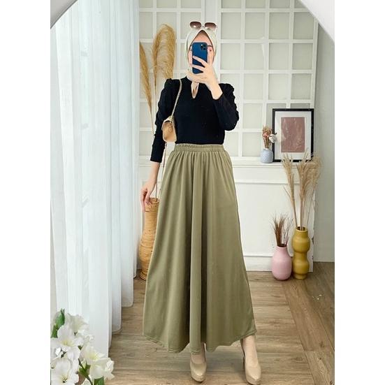ROK POLOS MAYUNG PREMIUM / BASIC SKIRT / MAY SKIRT ROK PANJANG MURAH KERJA MUSLIMAH HIJAB NGANTOR KU