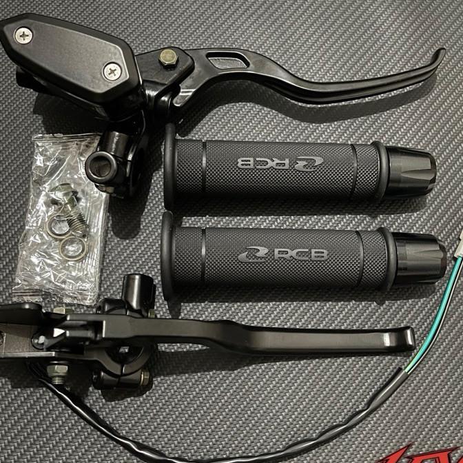 Master Rem Tabung El Oval Handgrip Rcb Hg55 Jalu Stang Cnc Universal Motor Bisa Untuk Semua Motor Be