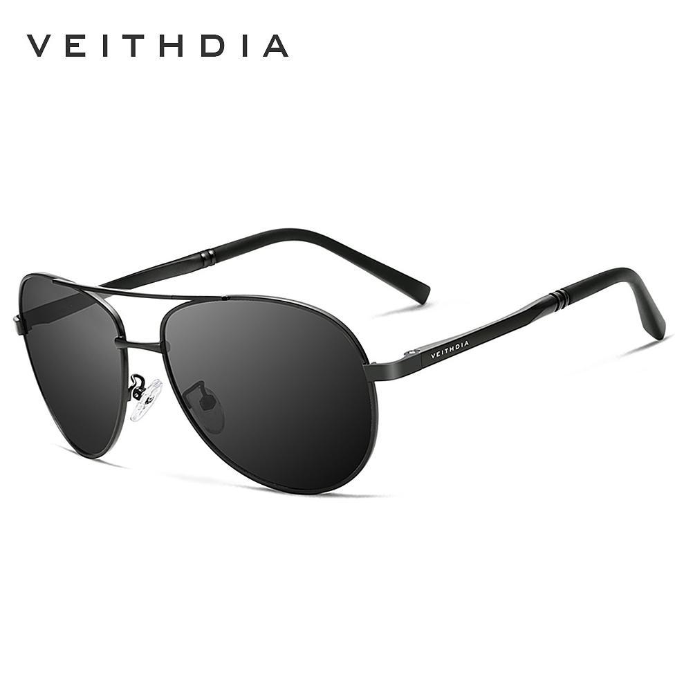ARURU- VEITHDIA Kacamata Aviator ORIGINAL Polarized kaca mata hitam anti Sinar UV Matahari Polaroid 