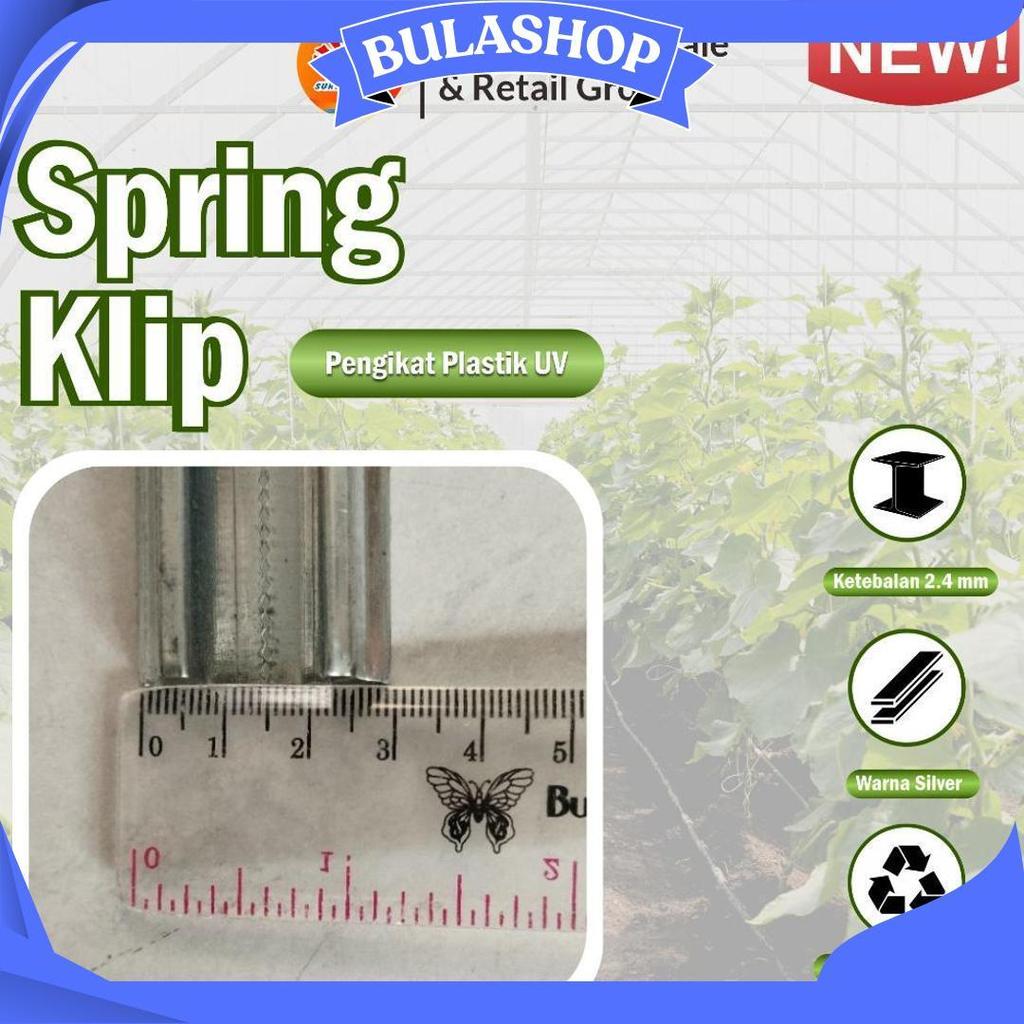 Penjepit Plastik Uv / Spring Klip Alat Pasang Plastik Uv Ori